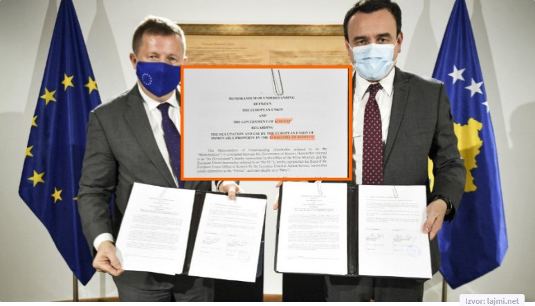 Kurti potpisao dokument u kome je Kosovo 