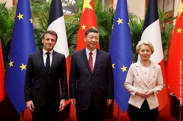 Makron Siju: Vratite zaraćene strane za pregovarački sto; Kineski lider za ponovno pokretanje razmene sa EU na svim nivoima