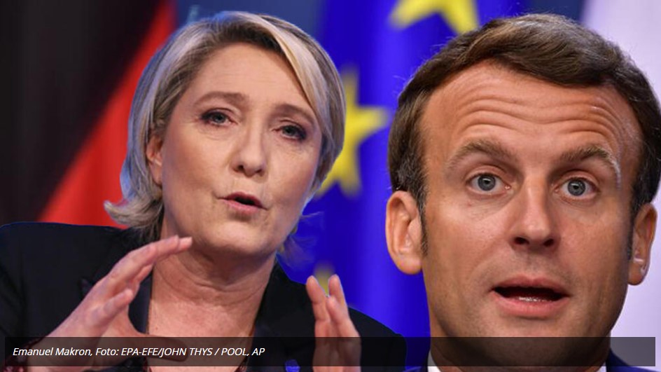 Oštra debata Makrona i Marin le Pen