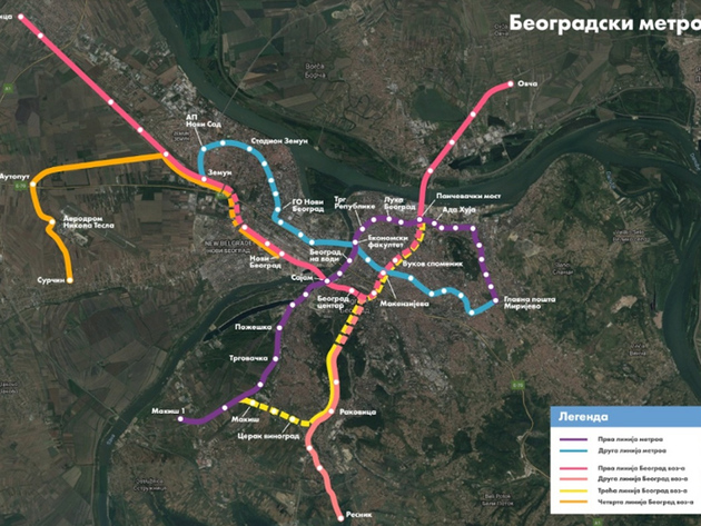 Mihajlović: Izgradnja beogradskog metroa važna za celu zemlju