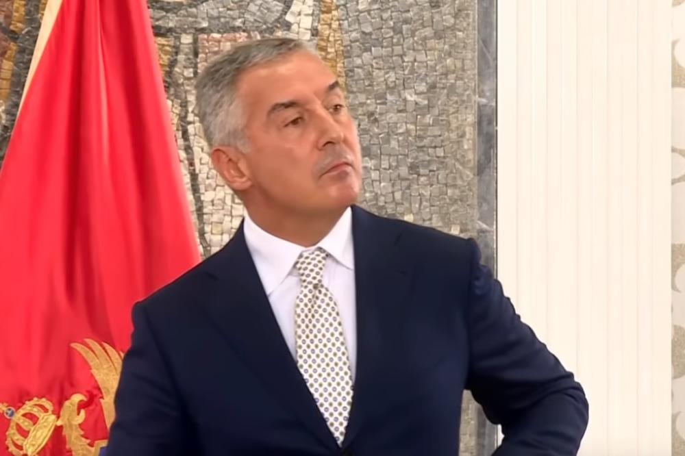 Đukanović parlamentu vratio Zakon o predsedniku zbog grešaka u nazivu