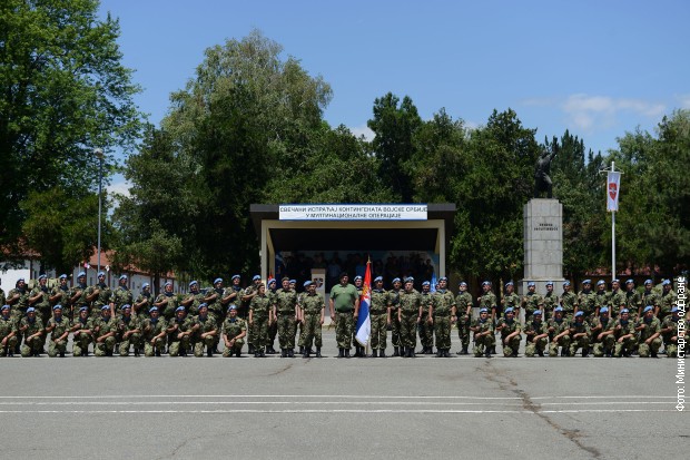 Kontigent Vojske Srbije ispraćen u mirovnu operaciju UN u Libanu