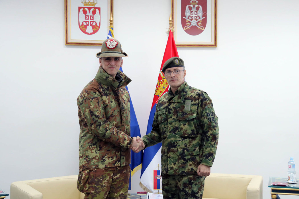 Susret načelnika Generalštaba sa novim komandantom KFOR-a