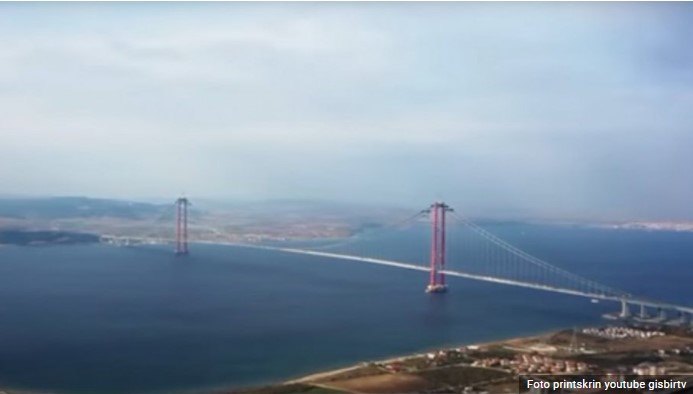 Turska otvara za 10 dana najduži most između Evrope i Azije (video)