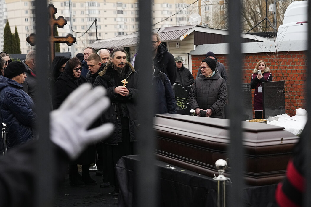 Navaljni sahranjen na groblju u Moskvi