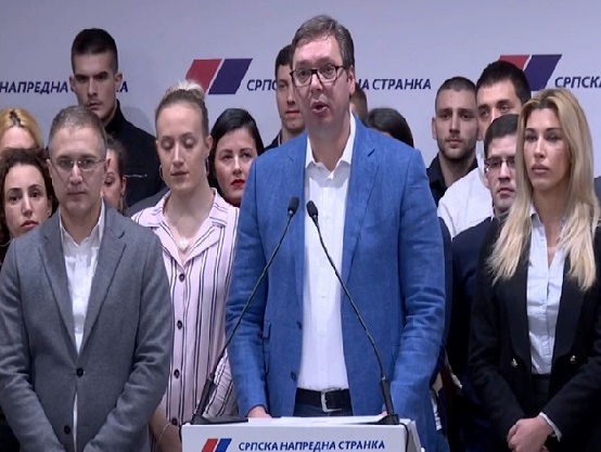 Vučić: SNS odneo ubedljivu pobedu u četiri opštinе