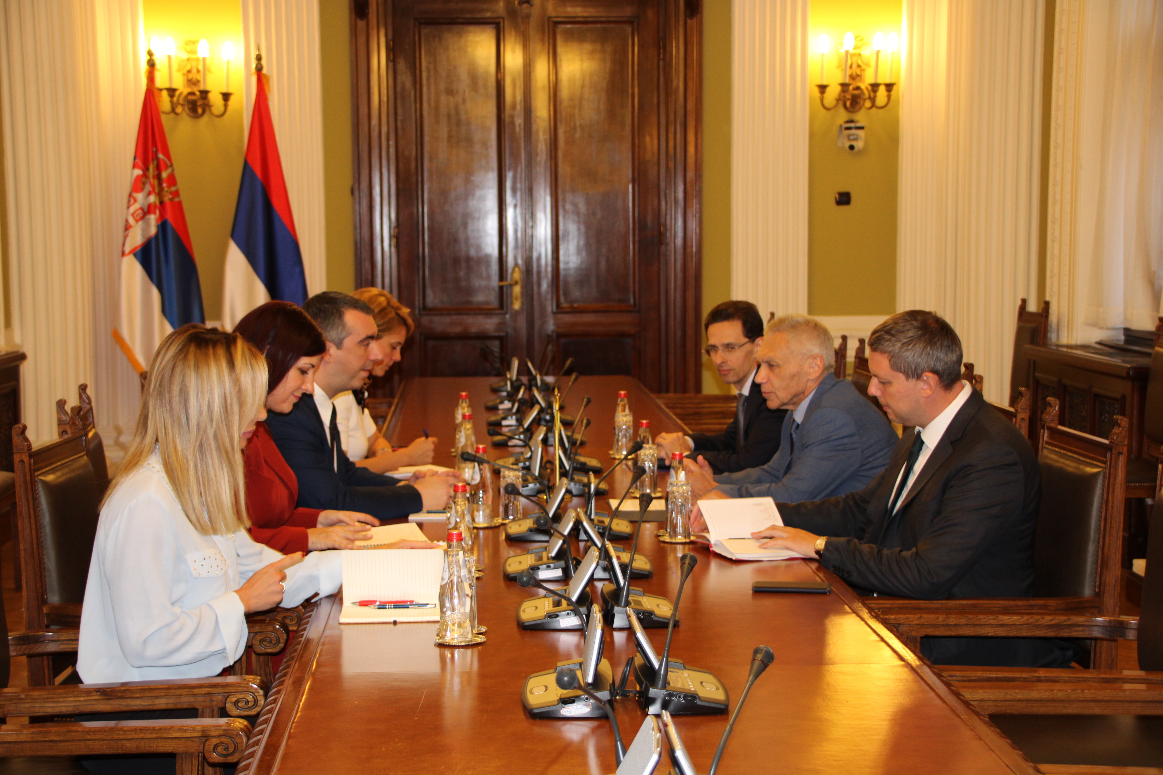 Orlić sa Bocan-Harčenkom o parlamentarnoj saradnji Srbije i Rusije
