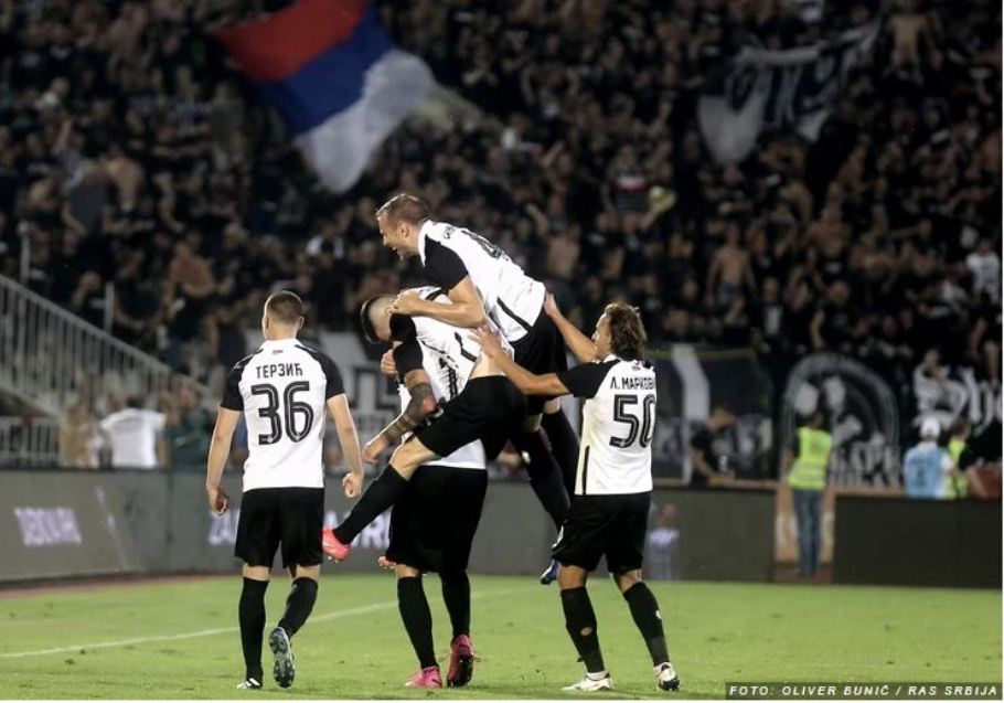 Crno-belo slavlje: Partizan posle penala izbacio Soči
