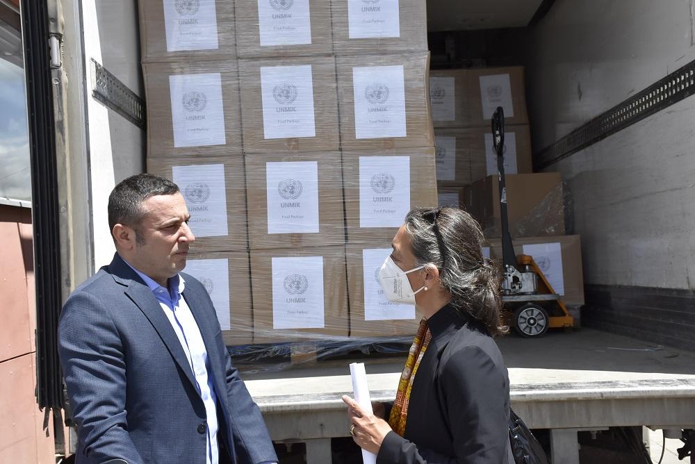 UNMIK donirao prehrambene i higijenske pakete za ugrožene u Gračnici
