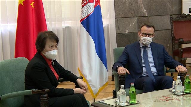 Petković sa Čen Bo o bezbednosnoj situaciji i položaju Srba na Kosovu i Metohiji