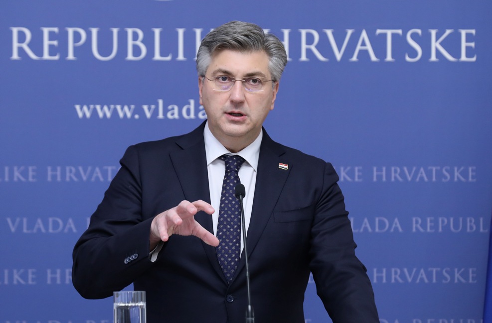 Plenković najavio rekonstrukciju hrvatske vlade