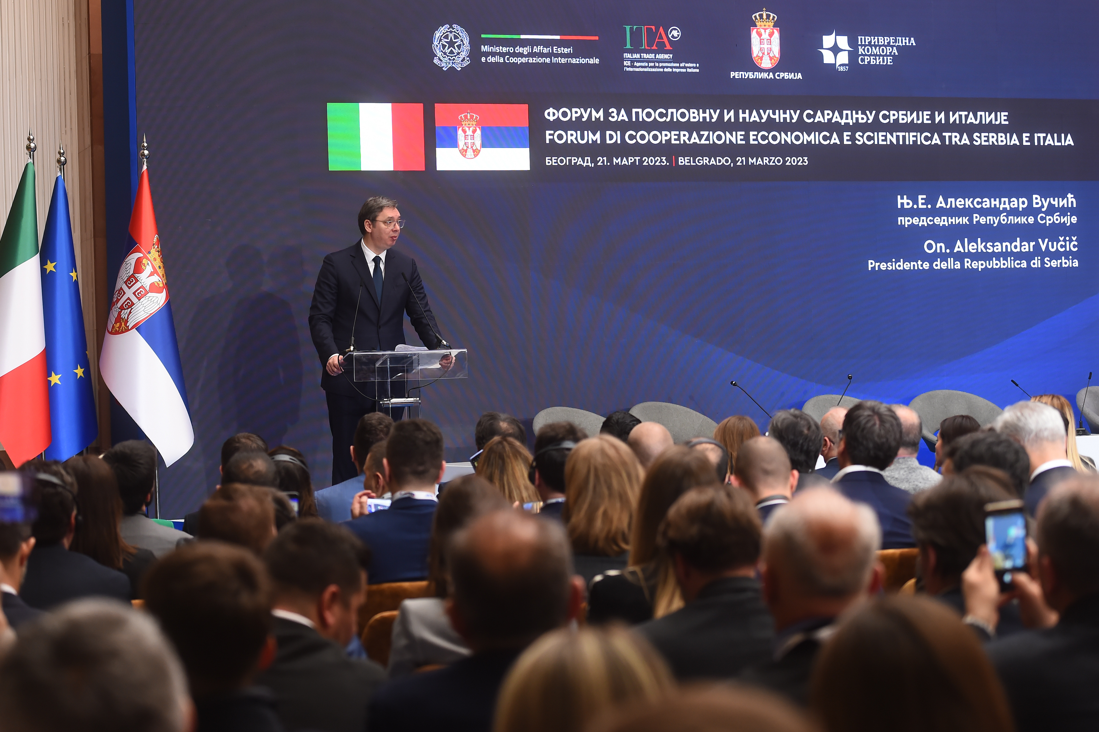 Vučić: Italija iskreni prijatelj, nikada nije vršila teške pritiske na Srbiju
