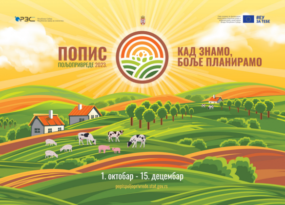 Popis poljoprivrede u Srbiji, sve informacije u info-centru RZS