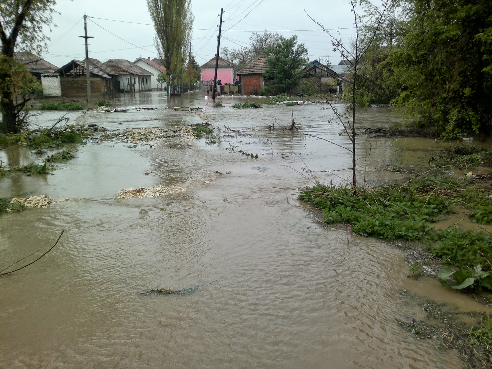 Poplave u Ugljaru kod Kosova Polja