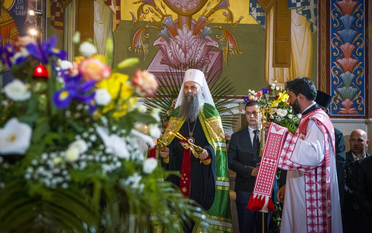 Trebinje: Patrijarh Porfirije danas služi liturgiju