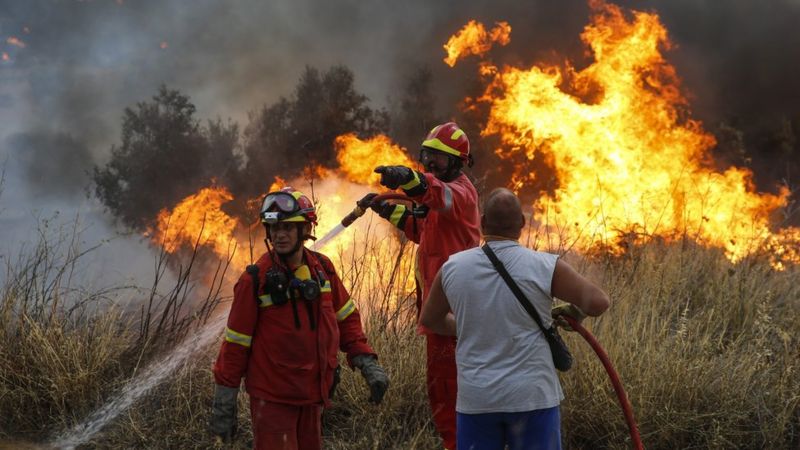 Vatrena stihija u Grčkoj, za 24 sata izbilo 57 šumskih požara