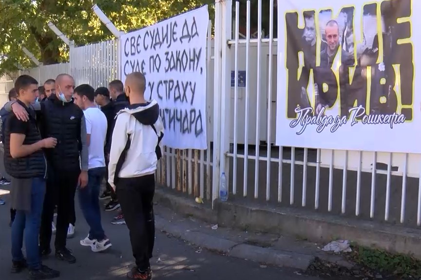 Osmi dan protesta na kome se traži pravda za Marka Rošića