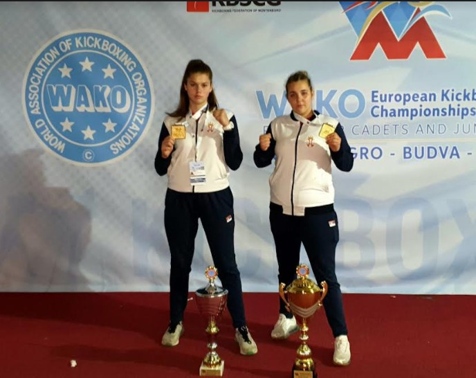 Mlade Mitrovčanke prvakinje Evrope u kik boksu