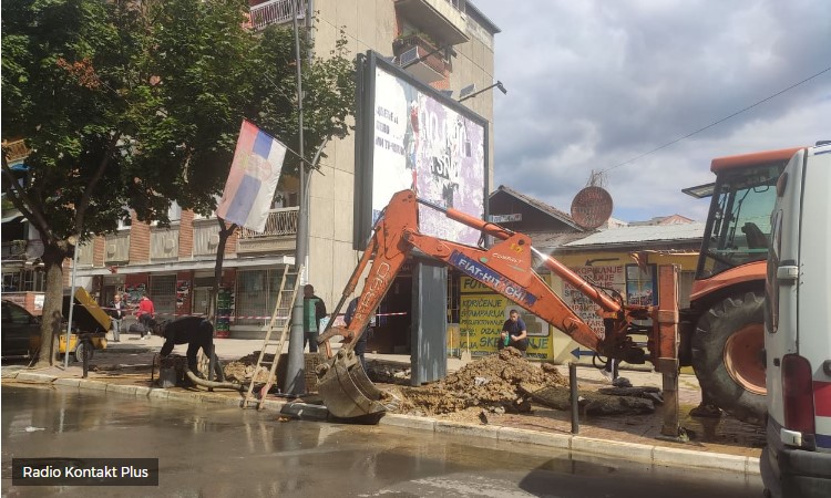 Zbog havarije u Knjaza Miloša, Kosovska Mitrovica bez vode