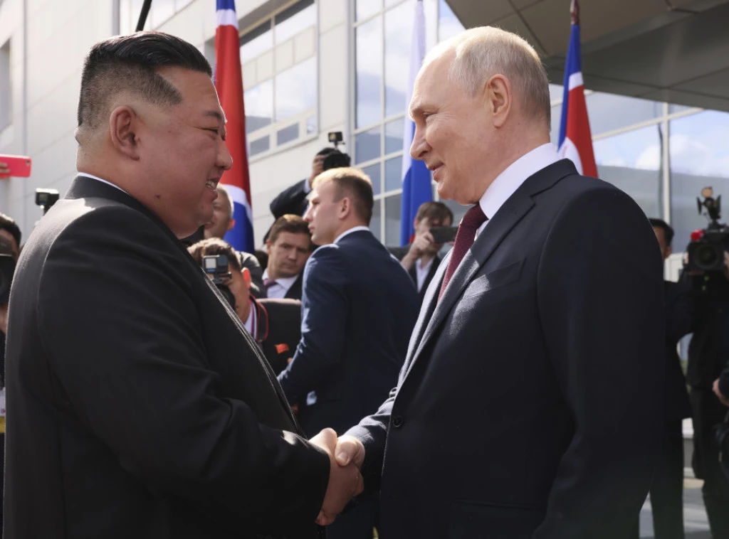 Kim Putinu: Ruske snage će odneti veliku pobedu u svetoj borbi za kažnjavanje zla