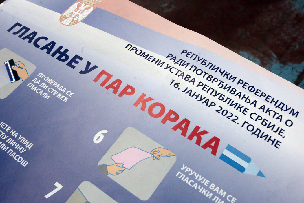 U Srbiji sutra referendum, biračka mesta otvorena od 7 do 20  časova