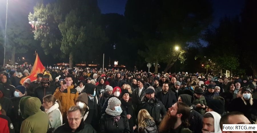 I večeras protesti u Crnoj Gori zbog najave formiranja manjinske vlade 