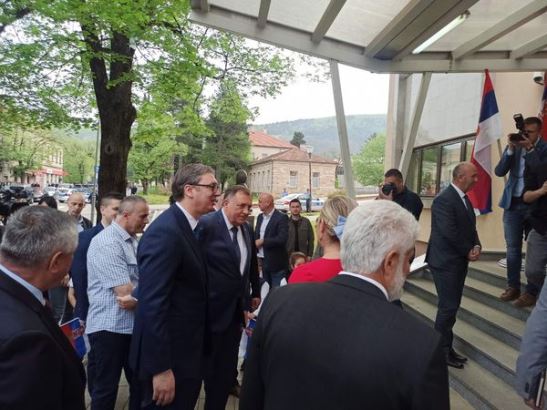 Vučić: Građani Bileće spremni da podrže Srbiju u teškim vremenima