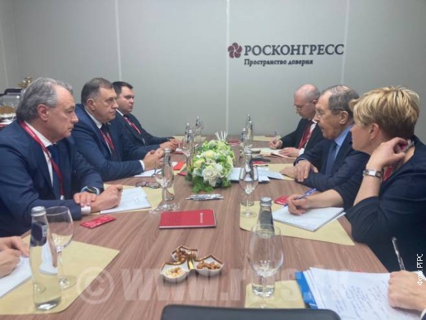 Dodik: Zapad se ljuti jer BiH nije uvela sankcije Rusiji; Lavrov: Rusija zna ko su joj prijatelji