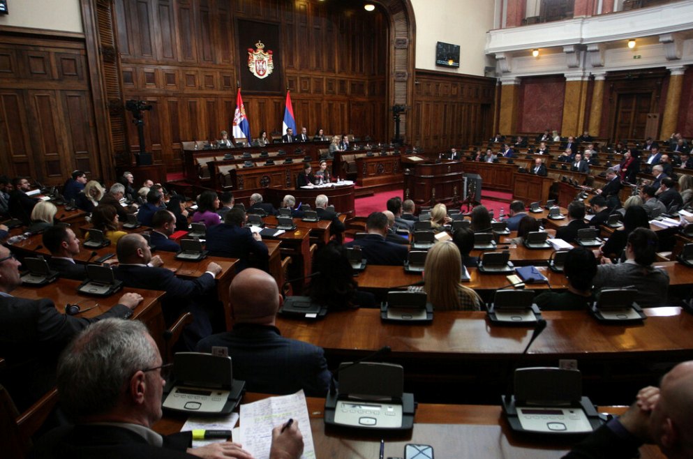Počelo glasanje u Skupštini Srbije