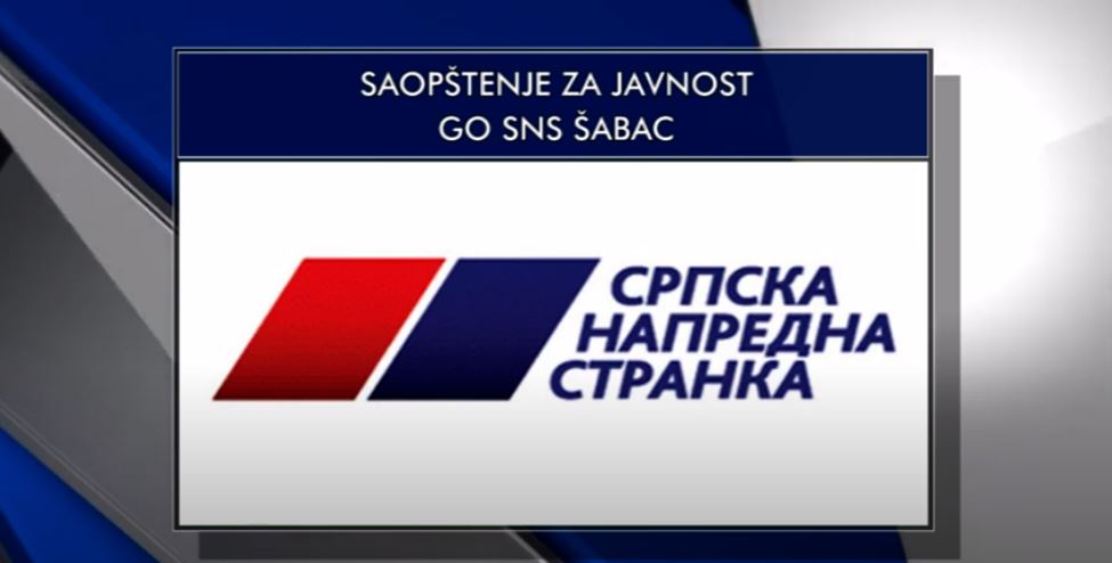 SNS: Šabac je glasao i pokazao Zelenoviću put u političku istoriju