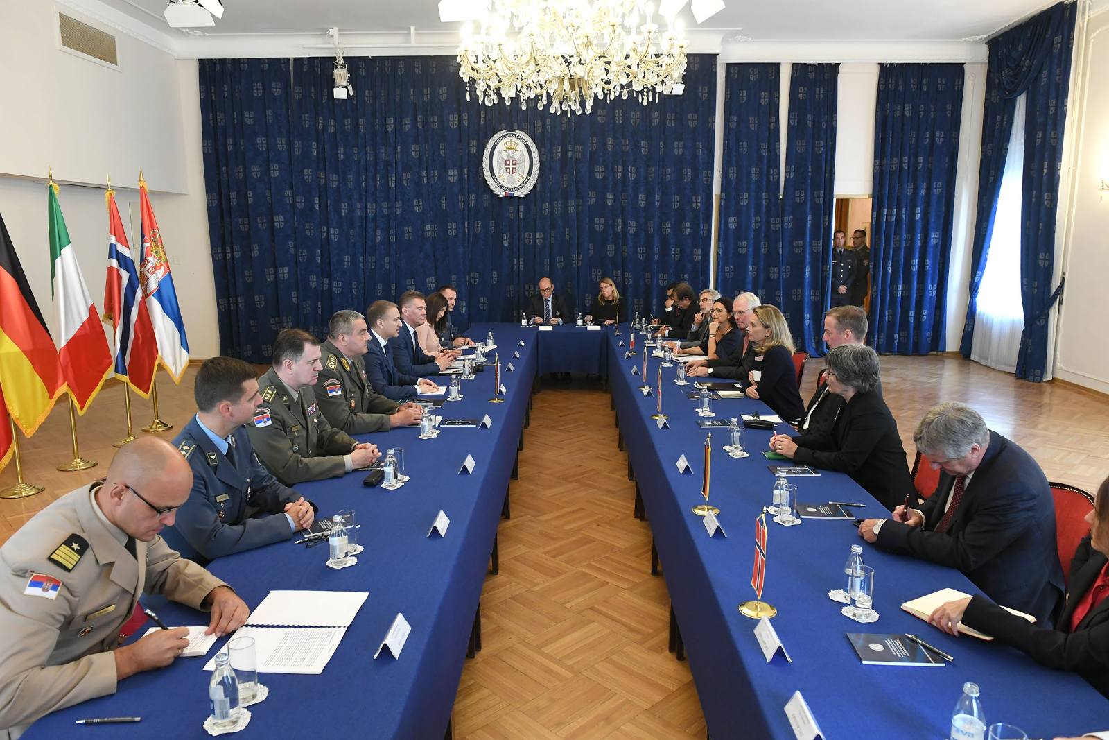 Stefanović razgovarao sa ambasadorima Kvinte i Norveške