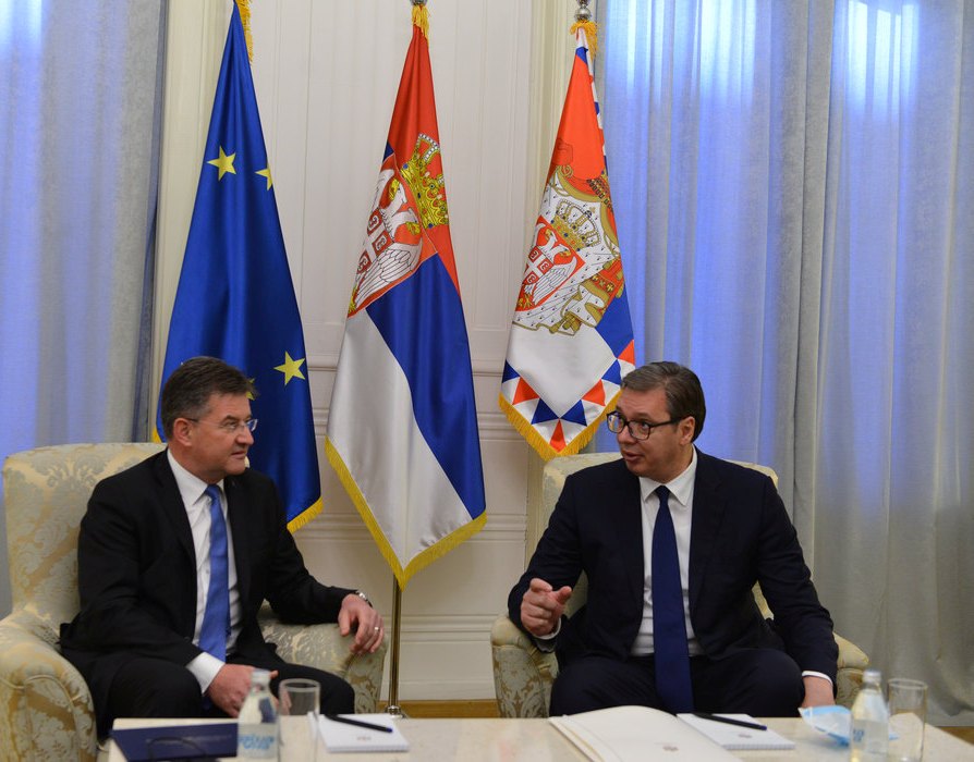 Vučić sa Lajčakom, sledi sastanak sa Palmerom