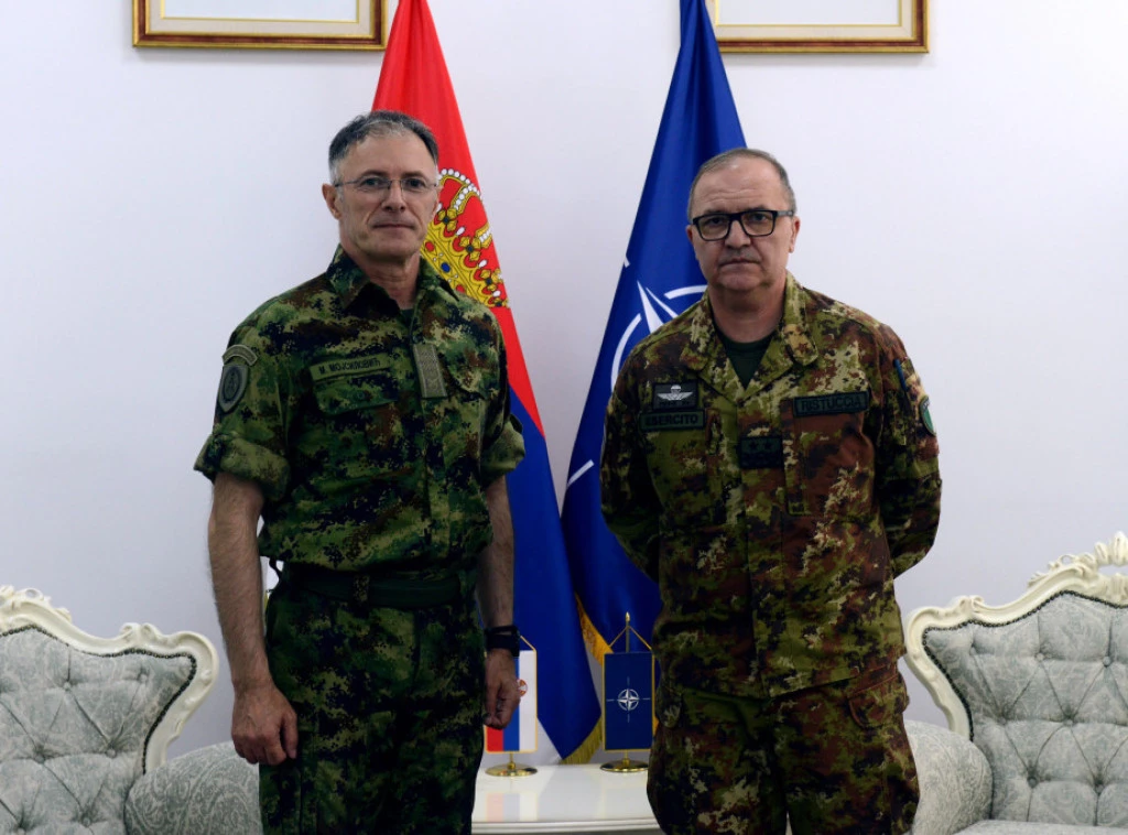 Načelnik Generalštaba razgovarao sa komandantom Kfora o bezbednosnoj situaciji na KiM