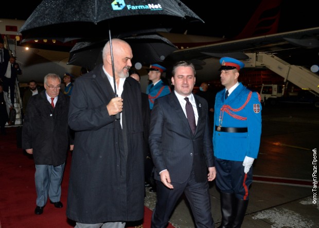 Rama i zamenik makedonskog premijera stigli u Beograd