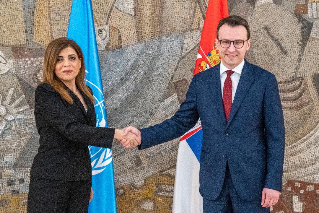 Petković se sastao sa šeficom Misije UN na KiM Karolinom Zijade 