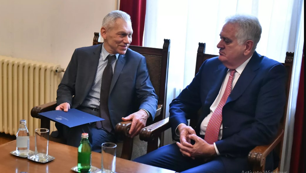 Nikolić sa Harčenkom: Sastanak Vučića i Putina jedan od najvažnijih događaja