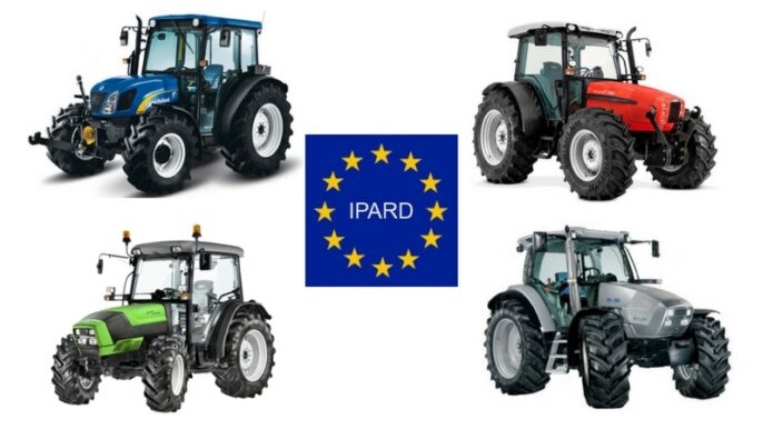 Javni poziv za nabavku novih traktora IPARD sredstvima