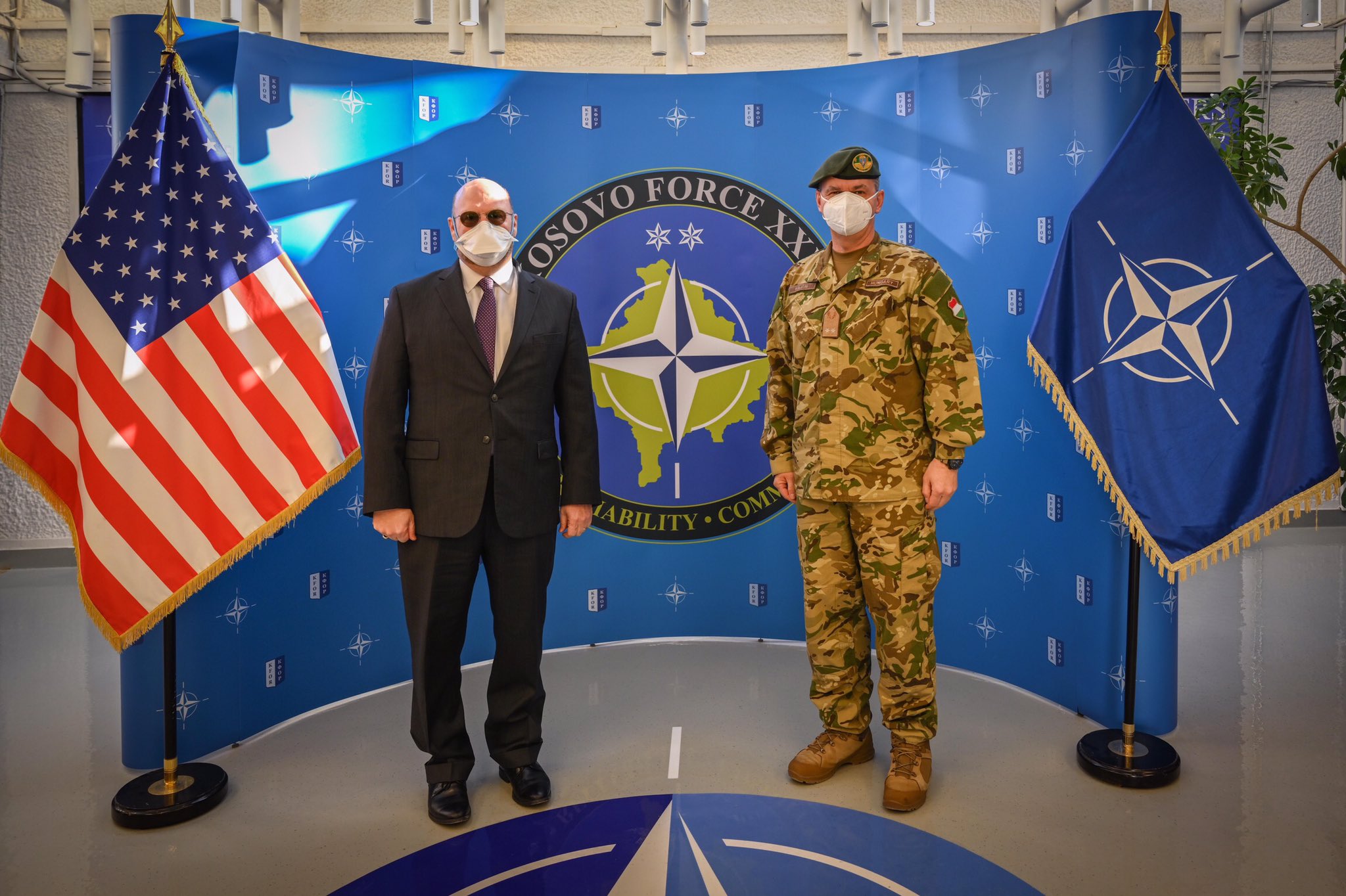 Komandant Kfora sastao se sa novim ambasadorom SAD u Prištini