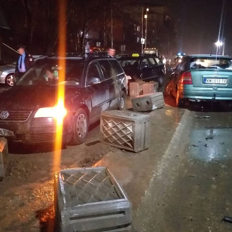 Saobraćajna nesreća u Kosovskoj Mitrovici