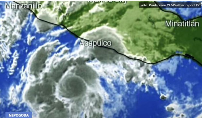 Uragan Rik se približava Meksiku, upozorenje na snazi 