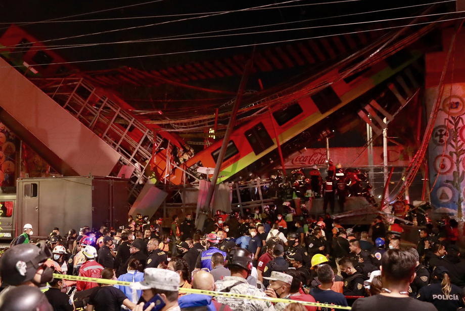 Meksiko: Srušio se nadvožnjak metroa, 15 mrtvih, 70 povređenih