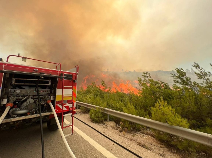 Žiofre pozdravio odluku Srbije da pomogne Grčkoj u gašenju požara