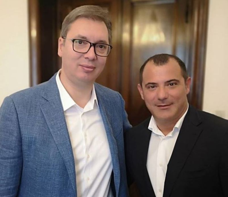 Vučić se sastao sa fudbalerom Dejanom Stankovićem