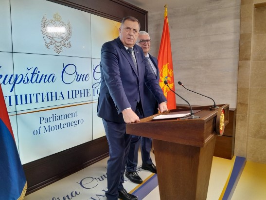 Mandić i Dodik o HE Buk Bijela, Bilećkom jezeru i specijalnim odnosima