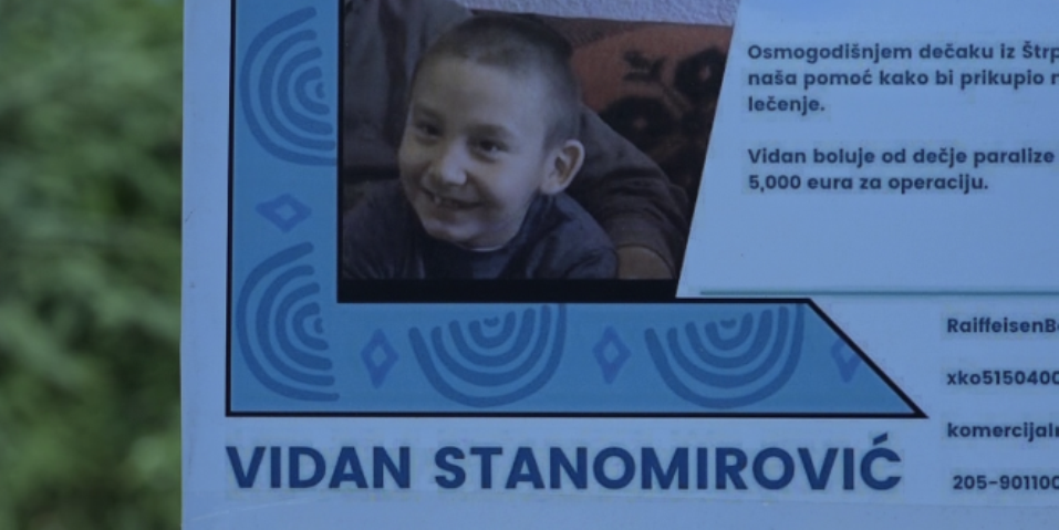 U Gračanici održana akcija prikupljanja novca za lečenje Vidana Stanimirovića