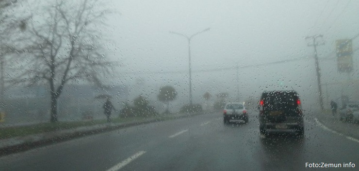 Oprez u vožnji zbog magle i moguće ledene kiše