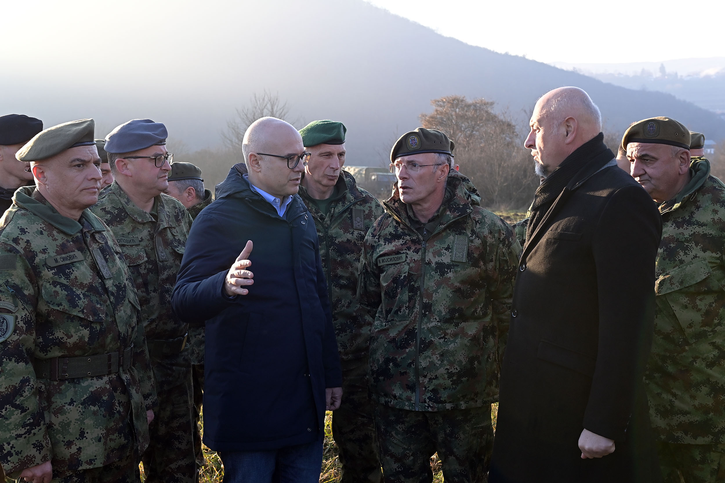 Ministar Vučević obišao jedinice Vojske Srbije u garnizonu Raška
