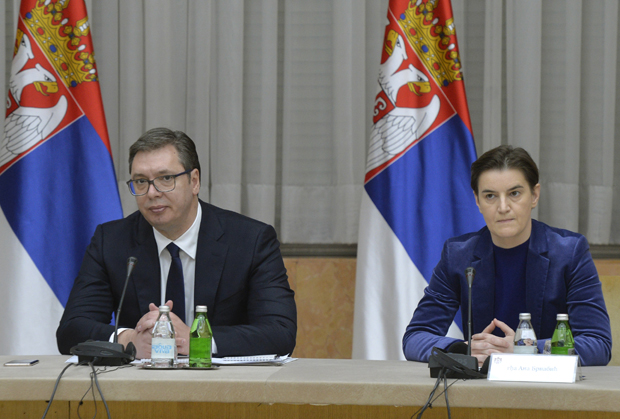 Brnabić i Vučić danas o energetici 