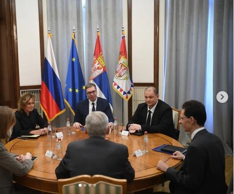 Vučić i Bocan-Harčenko o KiM, dijalogu Beograda i Prištine, bilateralnim odnosima...
