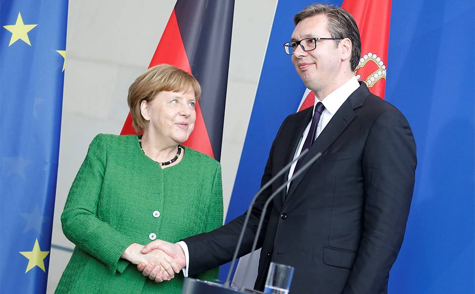 Vučić: U pripremi poseta kancelarke Merkel Srbiji 